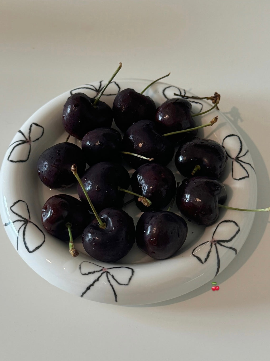 Four small plate set