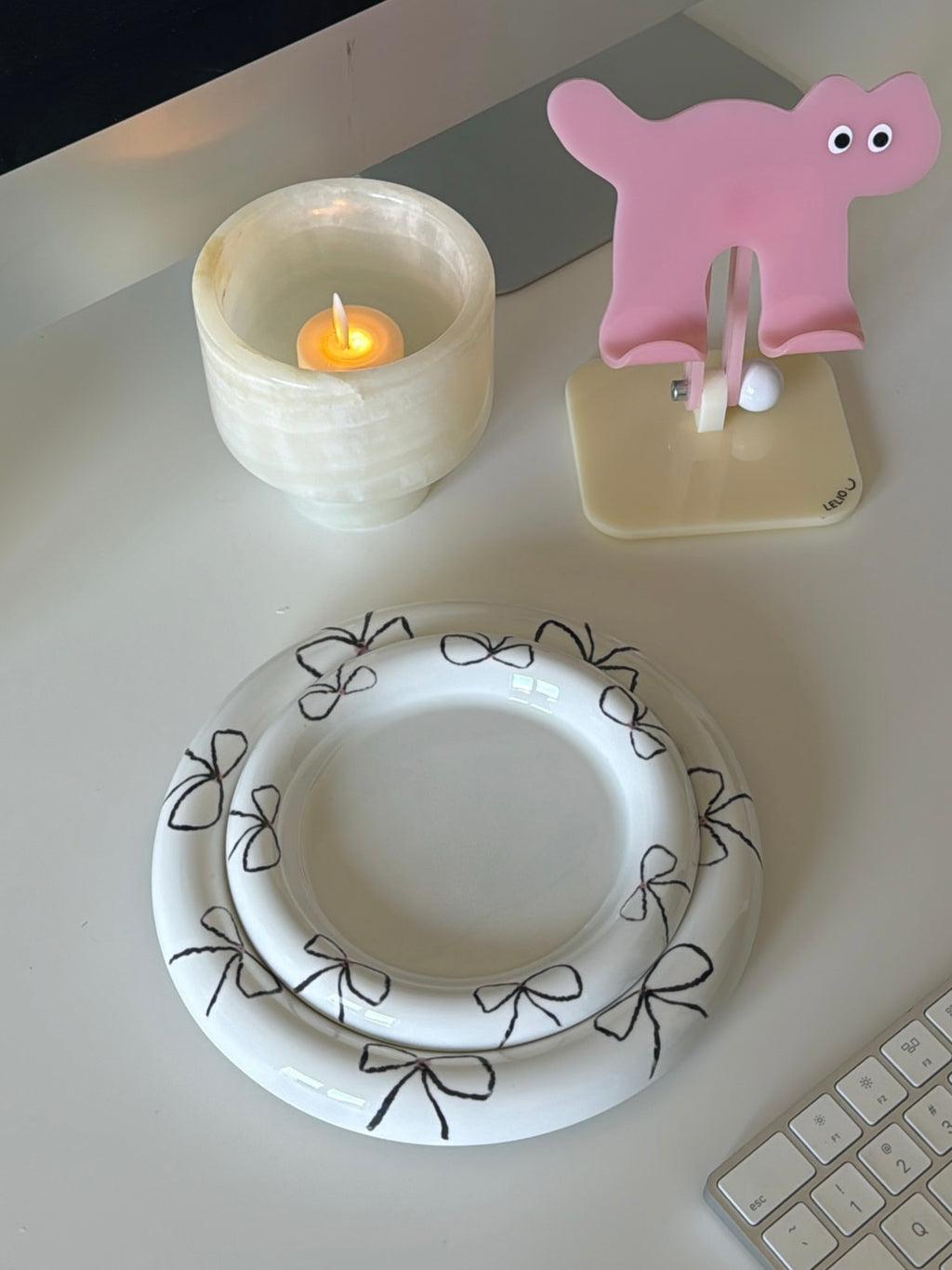 Four small plate set