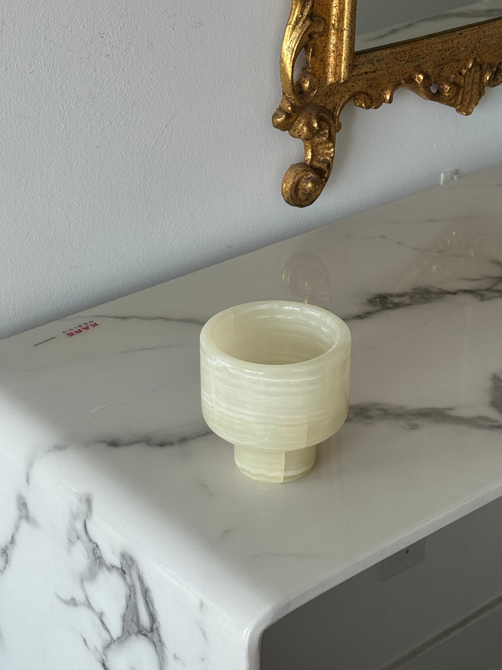 To Saturn (Green Onyx Marble)