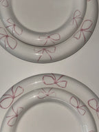 Pink Two Small+ Two X-Small Plate Set