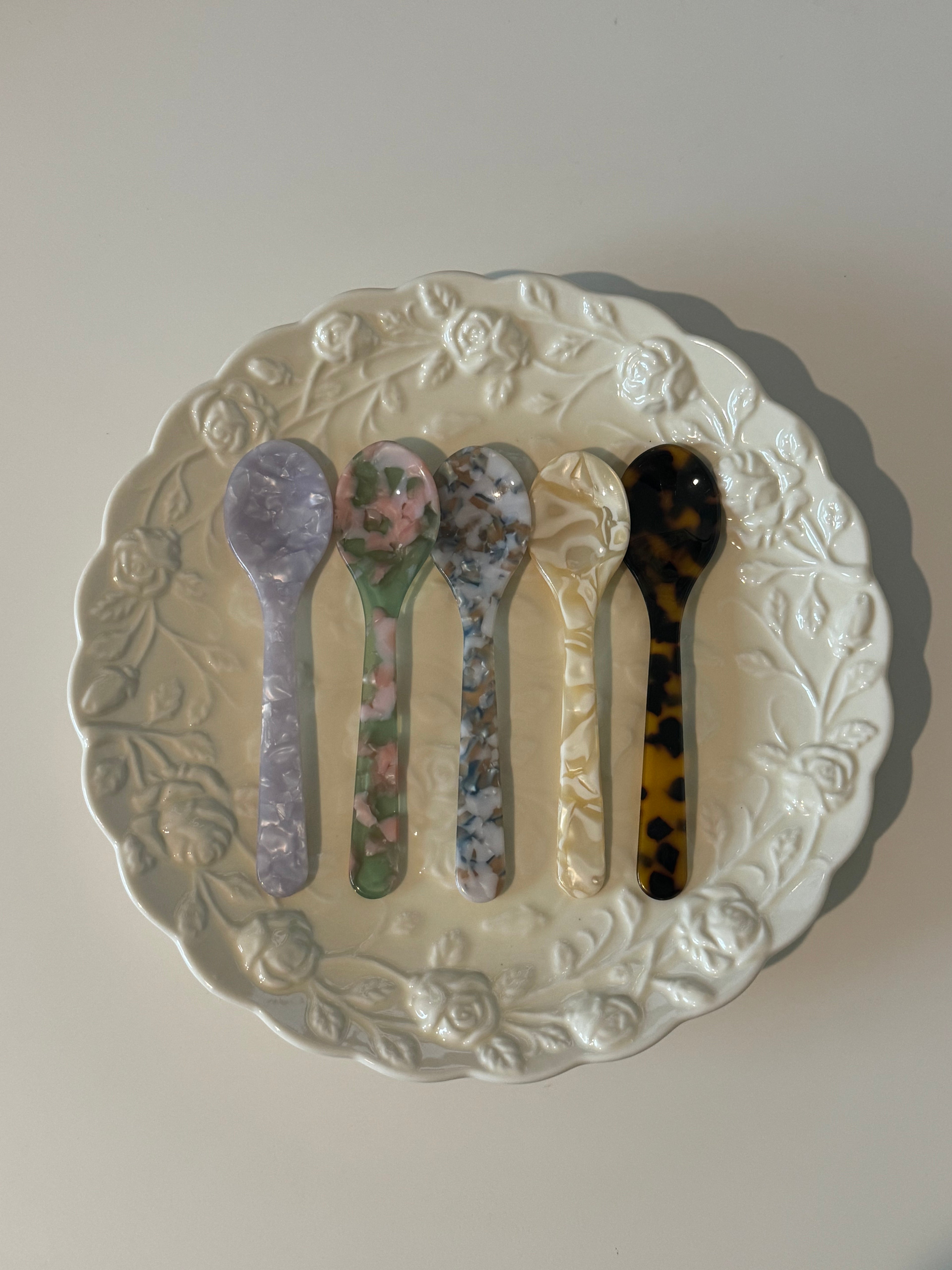 Ice Cream Dessert Spoon Set (5)
