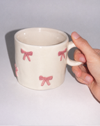 Pink Bow Mug – Marie