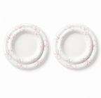 Pink Two Small+ Two X-Small Plate Set (4 Plates)