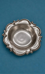 Silver bowl styled