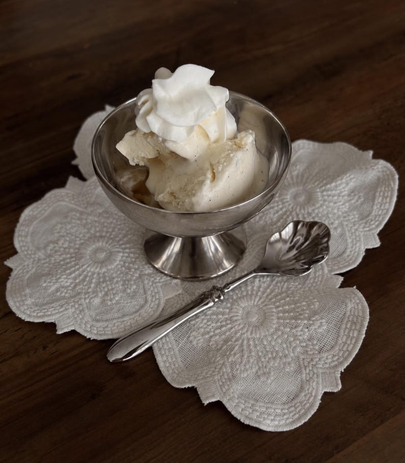 Stainless Steel Ice Cream Cups, Set of 2