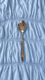 Silver Shell Spoons, Set of 2