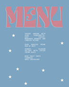 Menu card template design 1