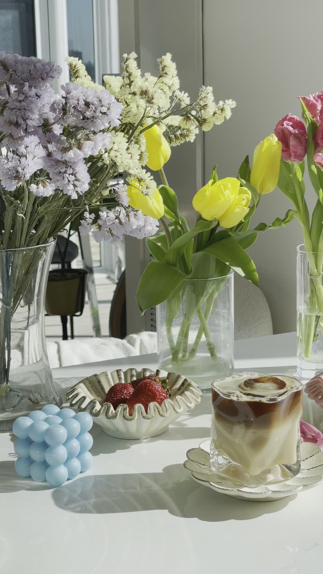 Oyster Bowl (White + Beige)